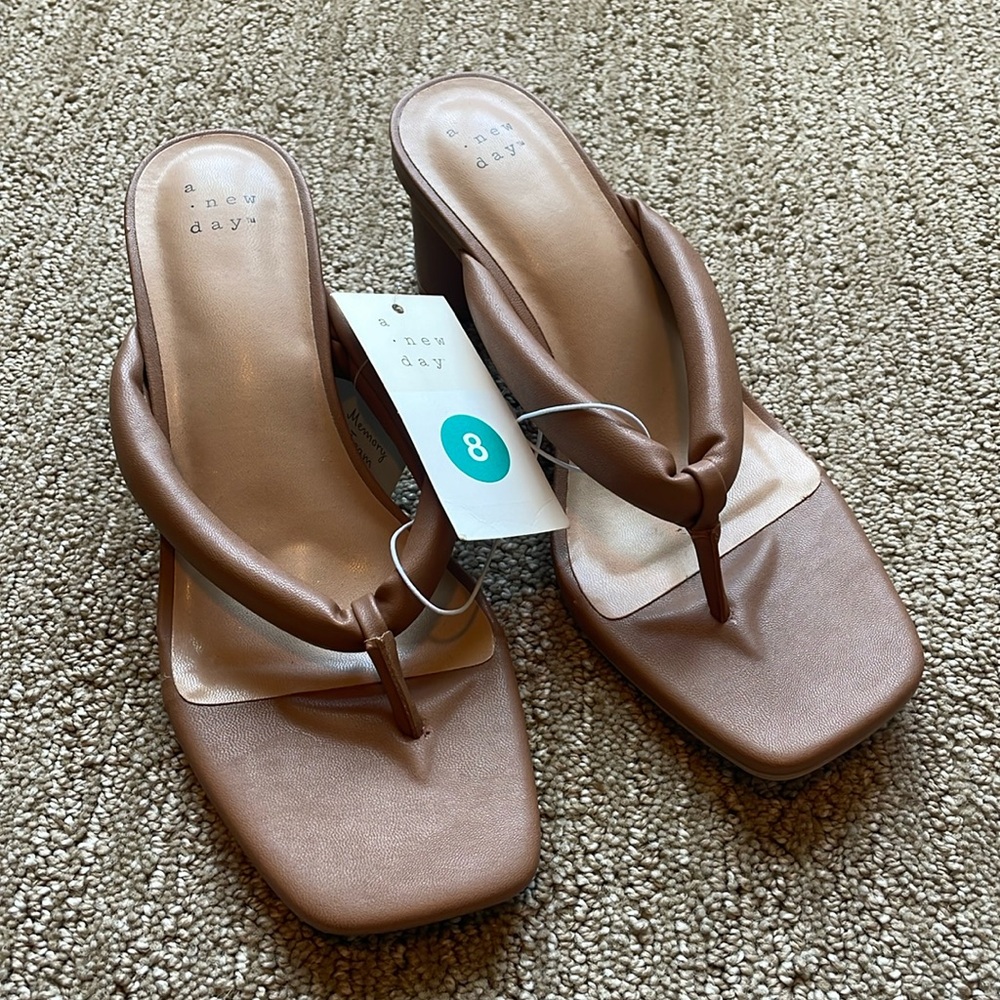Brown Sandal Heels